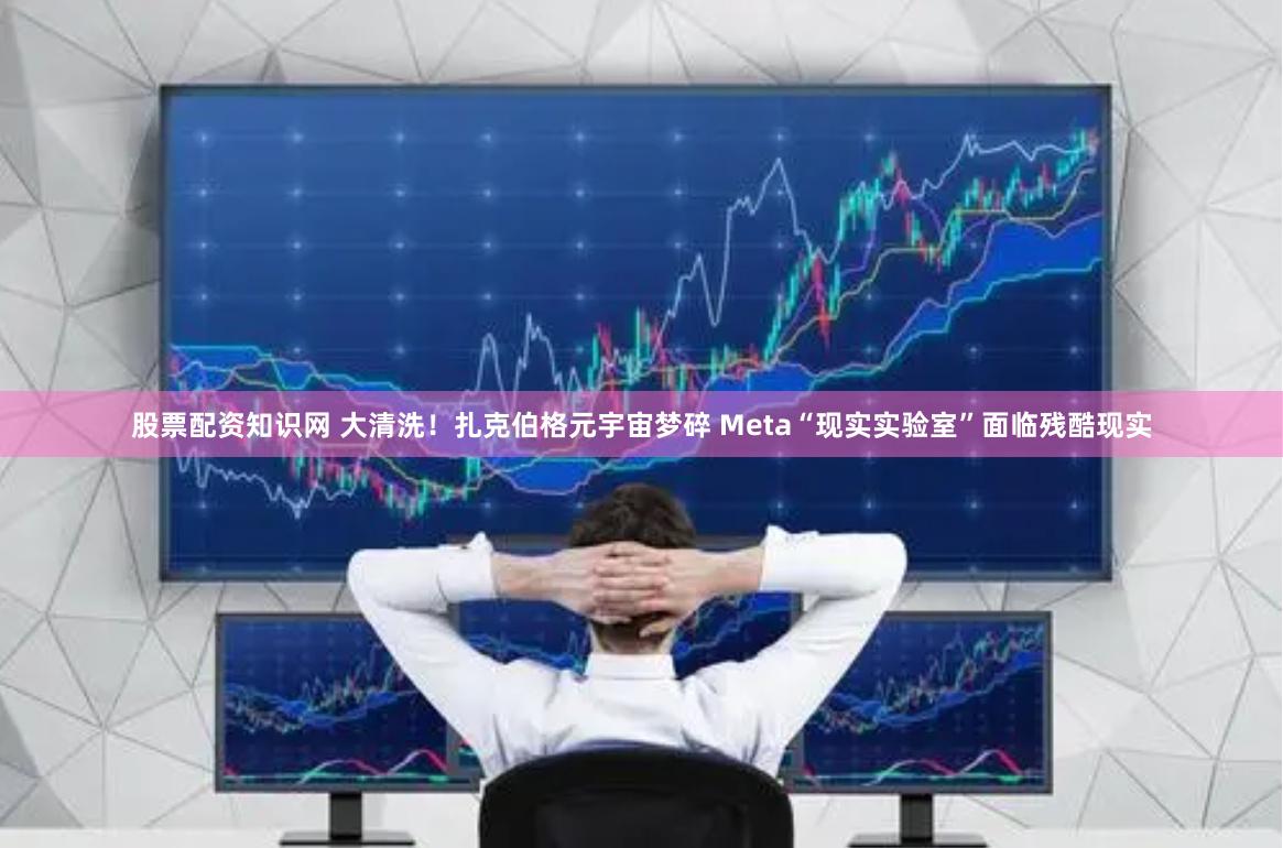 股票配资知识网 大清洗！扎克伯格元宇宙梦碎 Meta“现实实验室”面临残酷现实