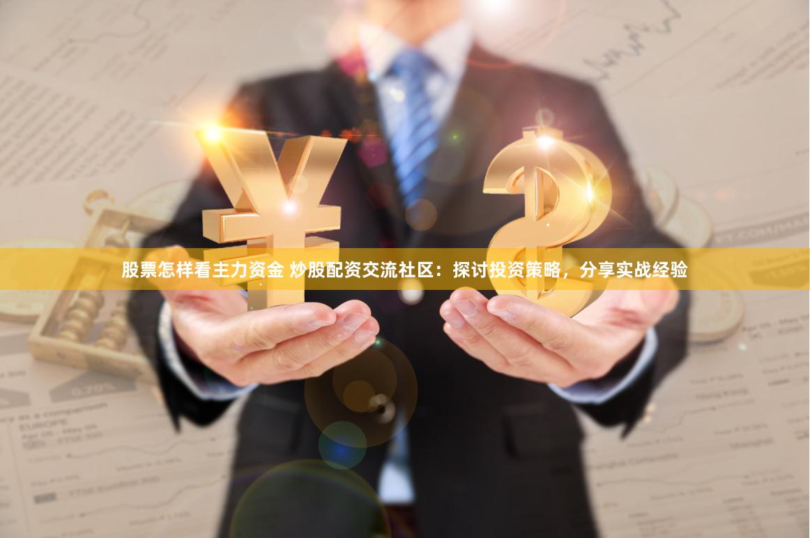股票怎样看主力资金 炒股配资交流社区：探讨投资策略，分享实战经验